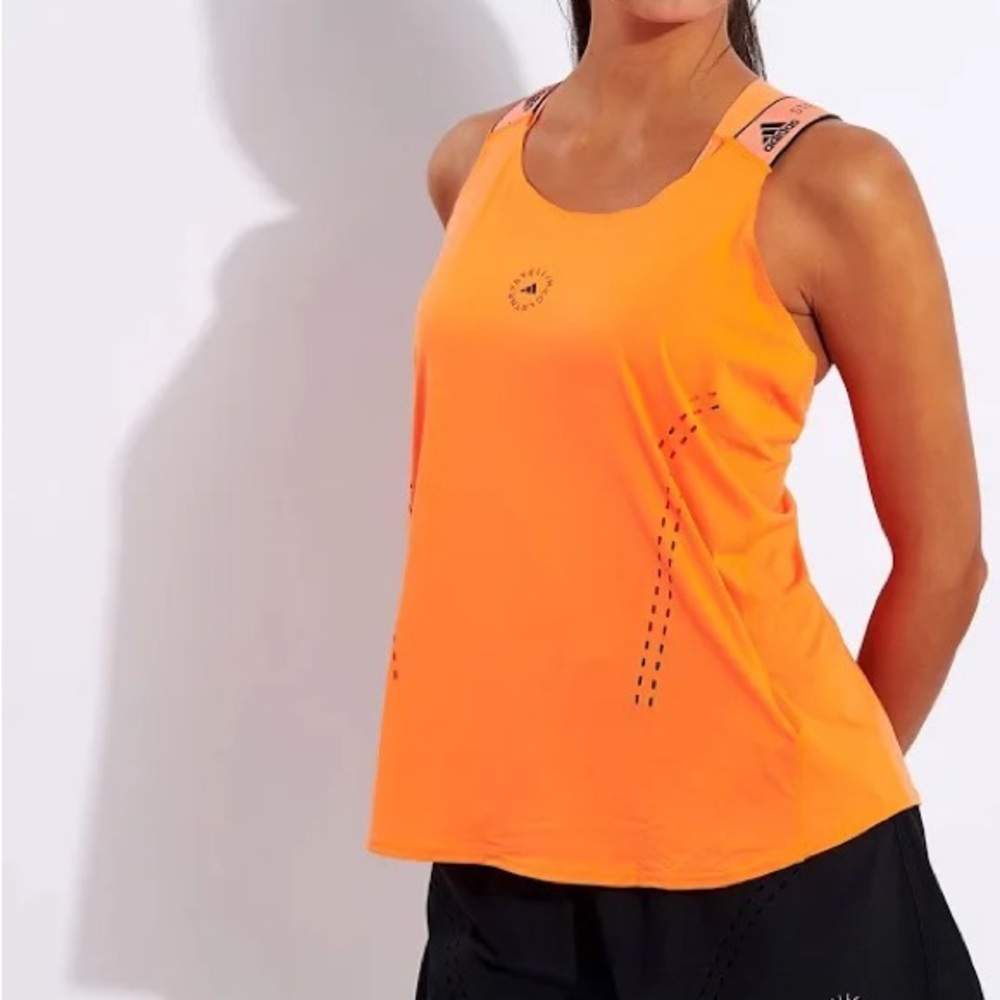 Adidas by Stella McCartney Orange Tank Top
